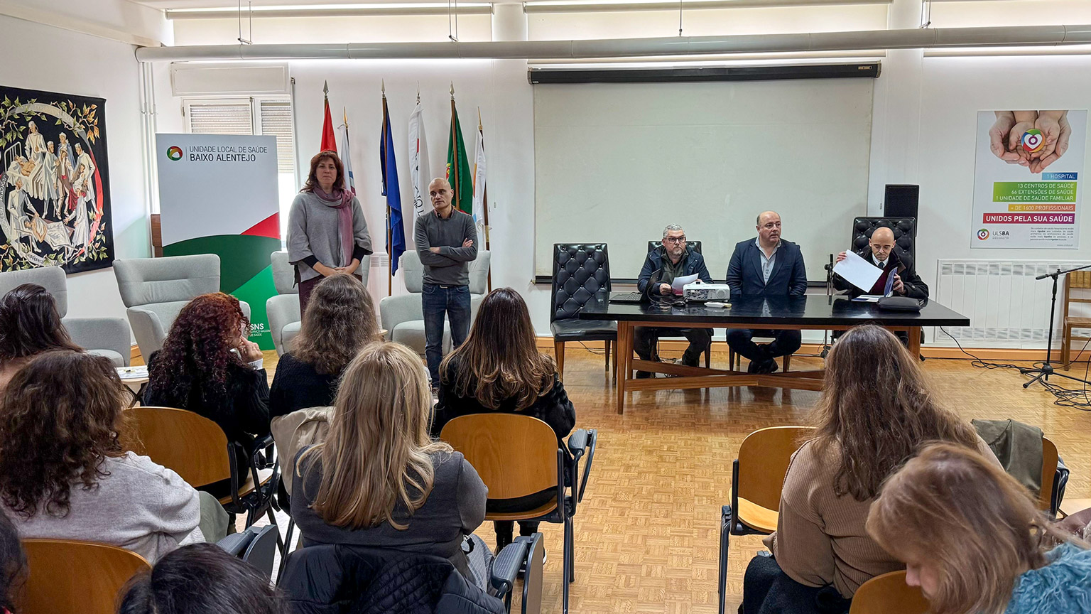 Hospital José Joaquim Fernandes assina protocolos do SNIPI