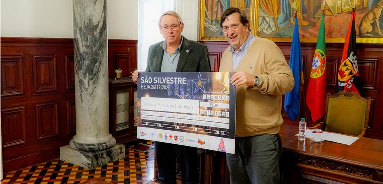 Santa Casa da Misericórdia de Beja recebe cheque da São Silvestre 2025